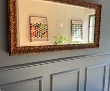 Over Mantle Antique mirror
