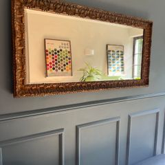 Over Mantle Antique mirror