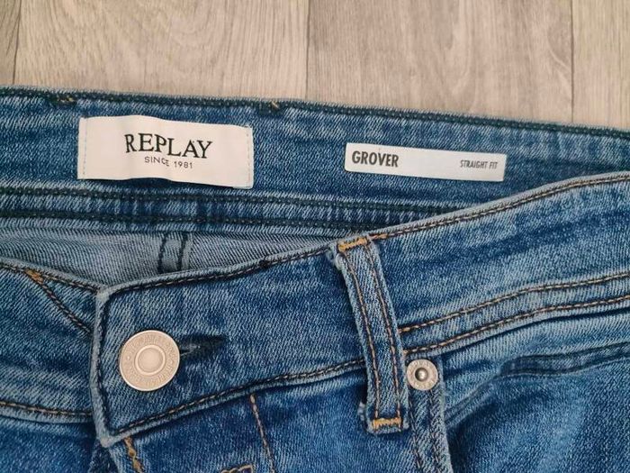 Replay Grover Straight Fit Jeans Mens W35 L31