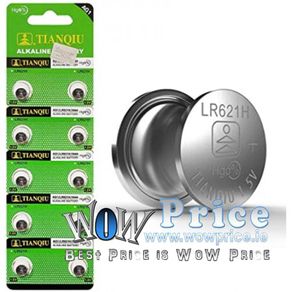 Tianqiu LR621H / AG1 / 364A Alkaline 1.5V Button Cell Battery