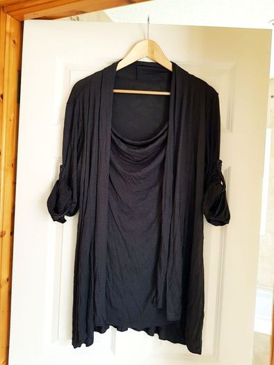 Brown Top/Cardigan- Size 14