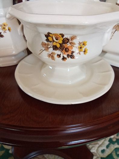 5 Pieces English Pottery.  Now Price Now Reduced. Now