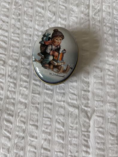 M J Hummel Pill Boxes (2) (including postage)