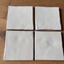 Fired Earth white square tiles - unused Image 2