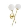 Brass Bathroom Wall Light New Image 2