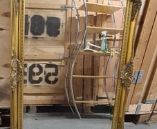Classic Ornate Gold Wall Mirror (Baroque Style)