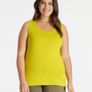 SAMOON. SALE.  Citronella basic vest top from Samoon  length is 33 inches.  Size 28 Image 10
