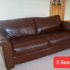 3 + 2 Seater Leather Sofa
