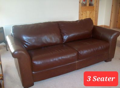 3 + 2 Seater Leather Sofa