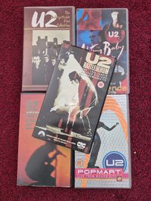 U2 VHS bundle x 5
