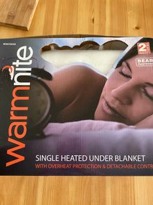 Single heated under blanket