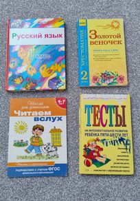 Set Of 4 Russian Developmental Books