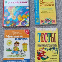 Set Of 4 Russian Developmental Books