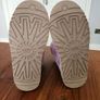 UGG K Classic Sheepskin Short Weave Fur-lined Boots - Purple - UK 5 Image 6