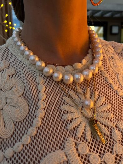 A Stunning Edison Pearl Necklace