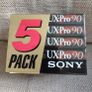 Sony UX-Pro 90 Type 2 sealed pack of 5 five blank cassette tapes Image 2