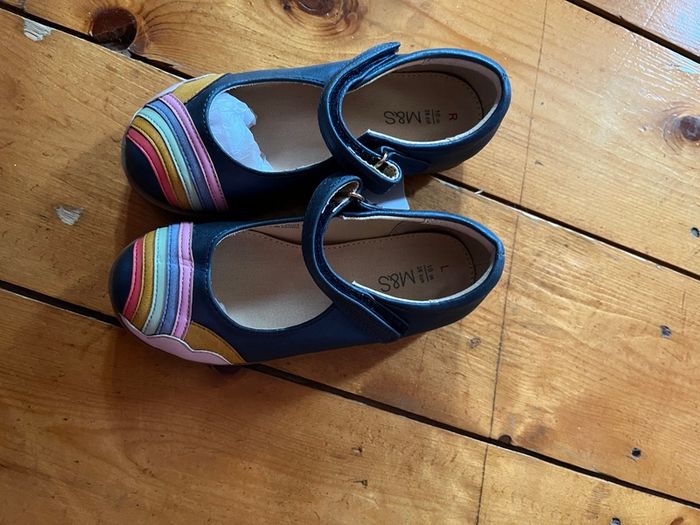 New M&S kids shoes -size 10