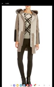 Karen Millen - Long Parka Coat - UK 10 - Brand New RRP 350