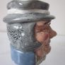Artone  Miniature Hand Painted  Creamer/Toby Jug, Dan'L Whiddon Image 4