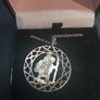 NEW sterling silver St.Christopher protecting drivers and traveling people Necklace & chain RRP 145 eur in box Image 5