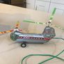 Helicopter Double Rotor Vintage BY TN Japan Image 8