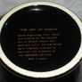 RARE Collectible Black and 24k gold Chokin vase, Ka'abah Image 3