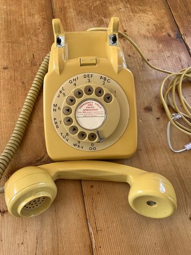 GPO vintage fully working 1966 telephone bell on/off