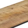 TV Cabinet 180x30x50 cm Rough Mango Wood Image 4