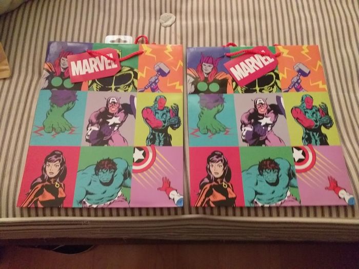 2 Marvel Bags.