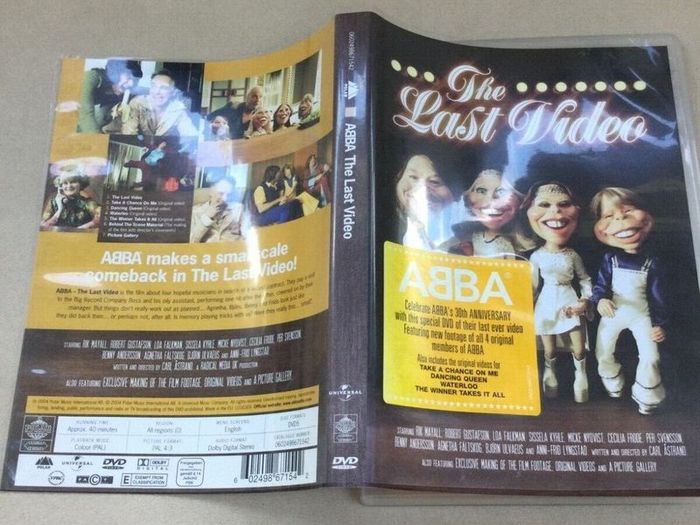 Abba The Last Video [dvd] [2004] With Orignal Sticker Voyage