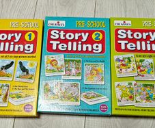 5 x Preschool Sequencing card puzzles | Story telling | what's next flash cards