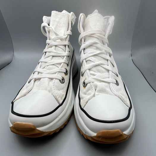 Converse Run Star Hike Platform Trainers White JW Anderson Womens UK 5 EU 38