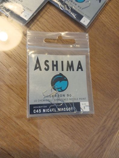 fishing hooks- ashima c45 match hooks size 8