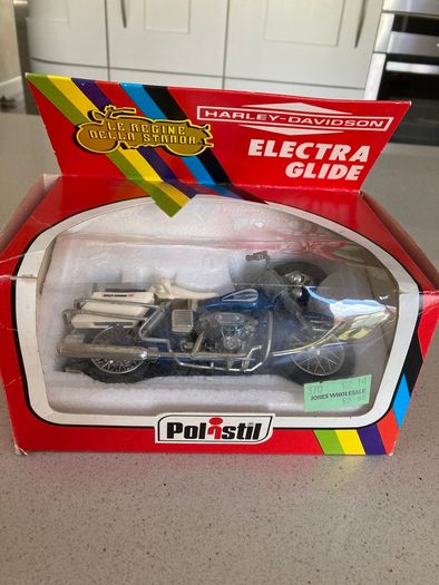 Harley Davidson Electra Glide Scale 1/15 Polistil Year 1978