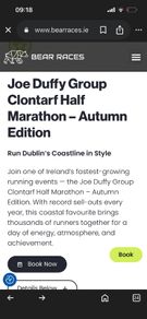 Clontarf half marathon