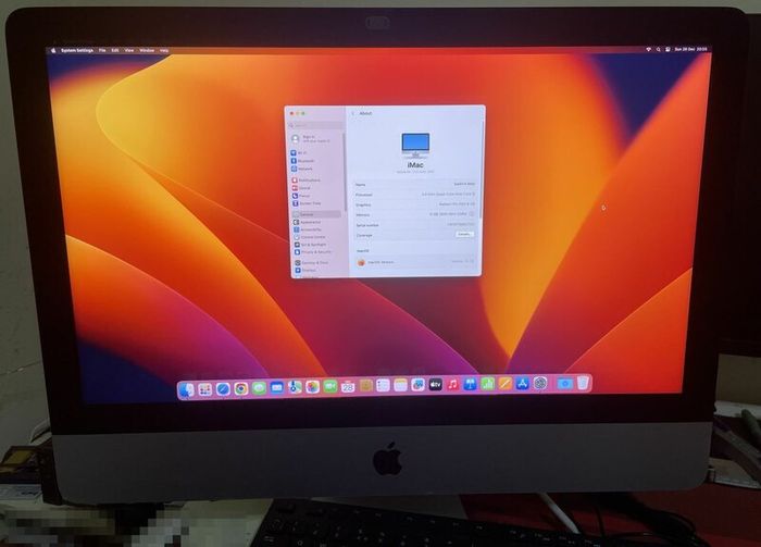 21.5" Imac, 2017, 1tb Hdd, 8gb 2400mhz Ddr4 Ram