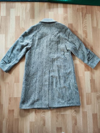 Men's wool jacket coat Donegal Tweed Overcoat
