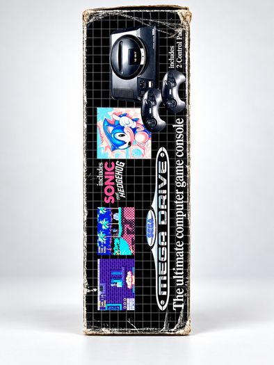 Sega Mega Drive Console - Sonic and Mega Games Rare Variant - Boxed