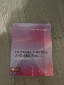 External Auditing and Assurance: An Irish Textbook (4th Edition)