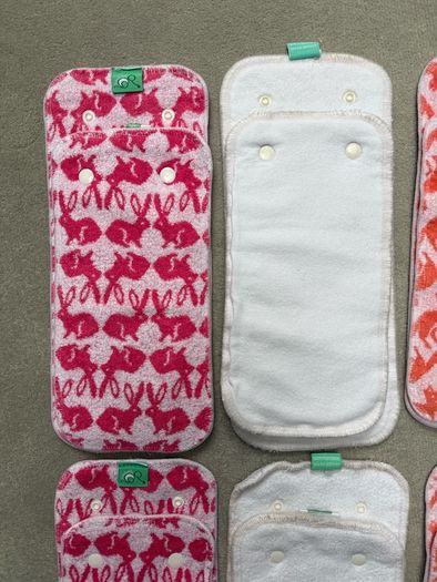 TotsBots PeeNut Bamboo 3 in 1 Nappy Pads 7 Sets