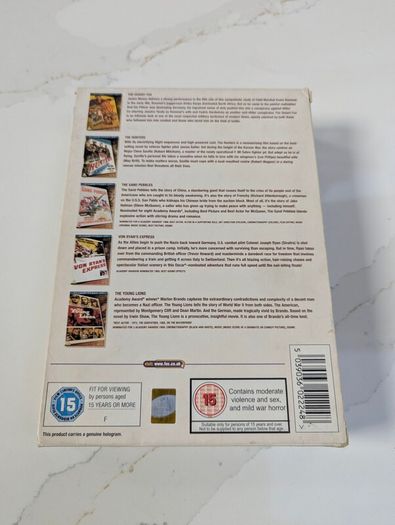 Classic War Movies x 5