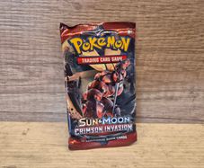 Pokemon 2017 Sun & Moon Crimson Invasion 10 Card Pack