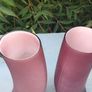 Pair of vintage Amethyst designer vases Image 4