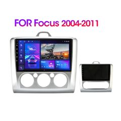 2 Din 4G+WiFi Car Radio for Ford Focus Exi MT AT 2004-2011 Multimedia Player Android 11 GPS Navigation Head Unit 2din