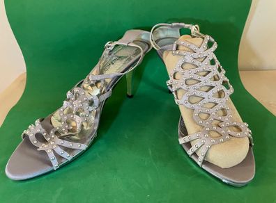 Woman shoes Silver High Heel