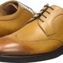 HUGO BOSS men's shoes Jerrard Derb LTWT Brown210 Derbys 50478675 made of polished leather, 44 EU Image 2