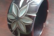 Carved Acrylic - Resin - Bangle