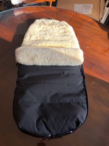 sheepskin footmuff