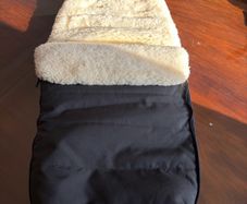 sheepskin footmuff