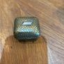 retro brass snuff box Image 2
